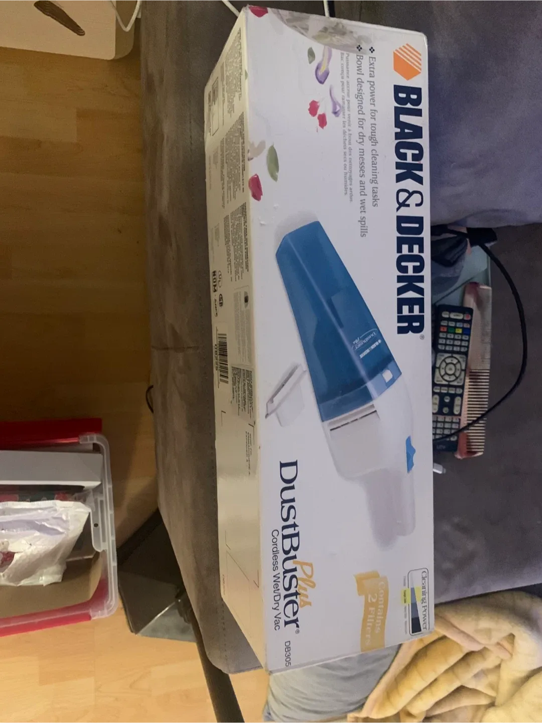 Black & Decker DustBuster Cordless Wet/Dry Vac DB305