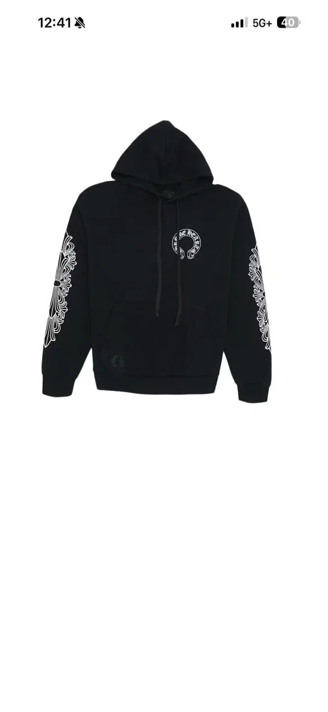 Chrome Hearts Black Hoodie