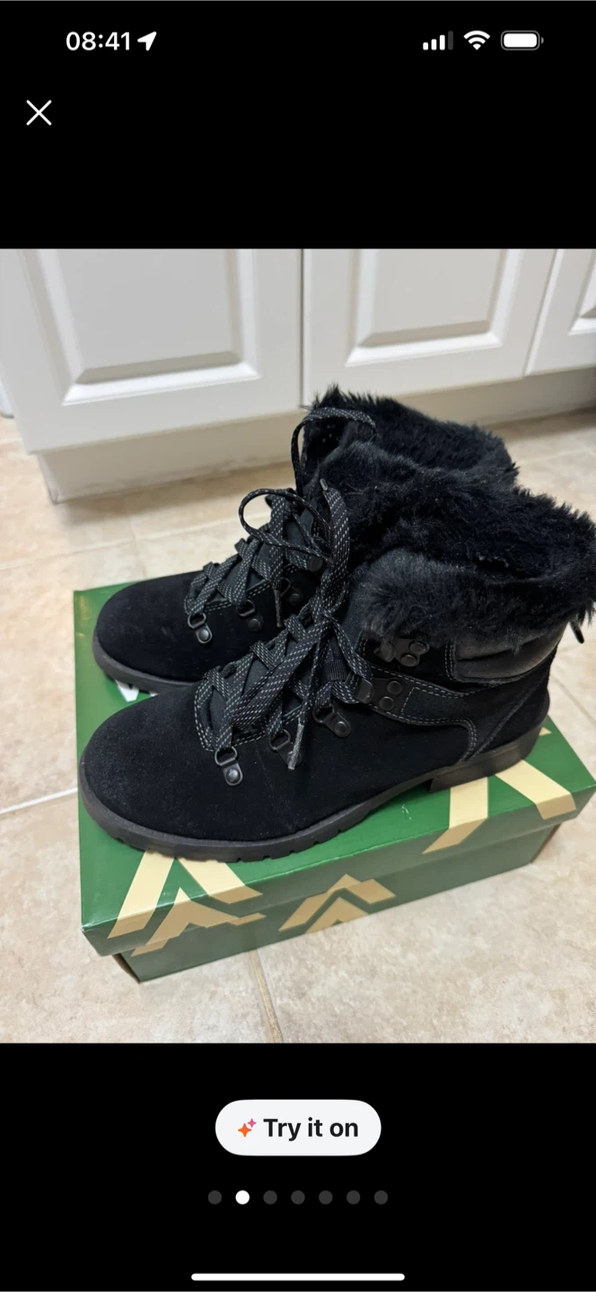 Women's leather boots . $ 18 - photo 2