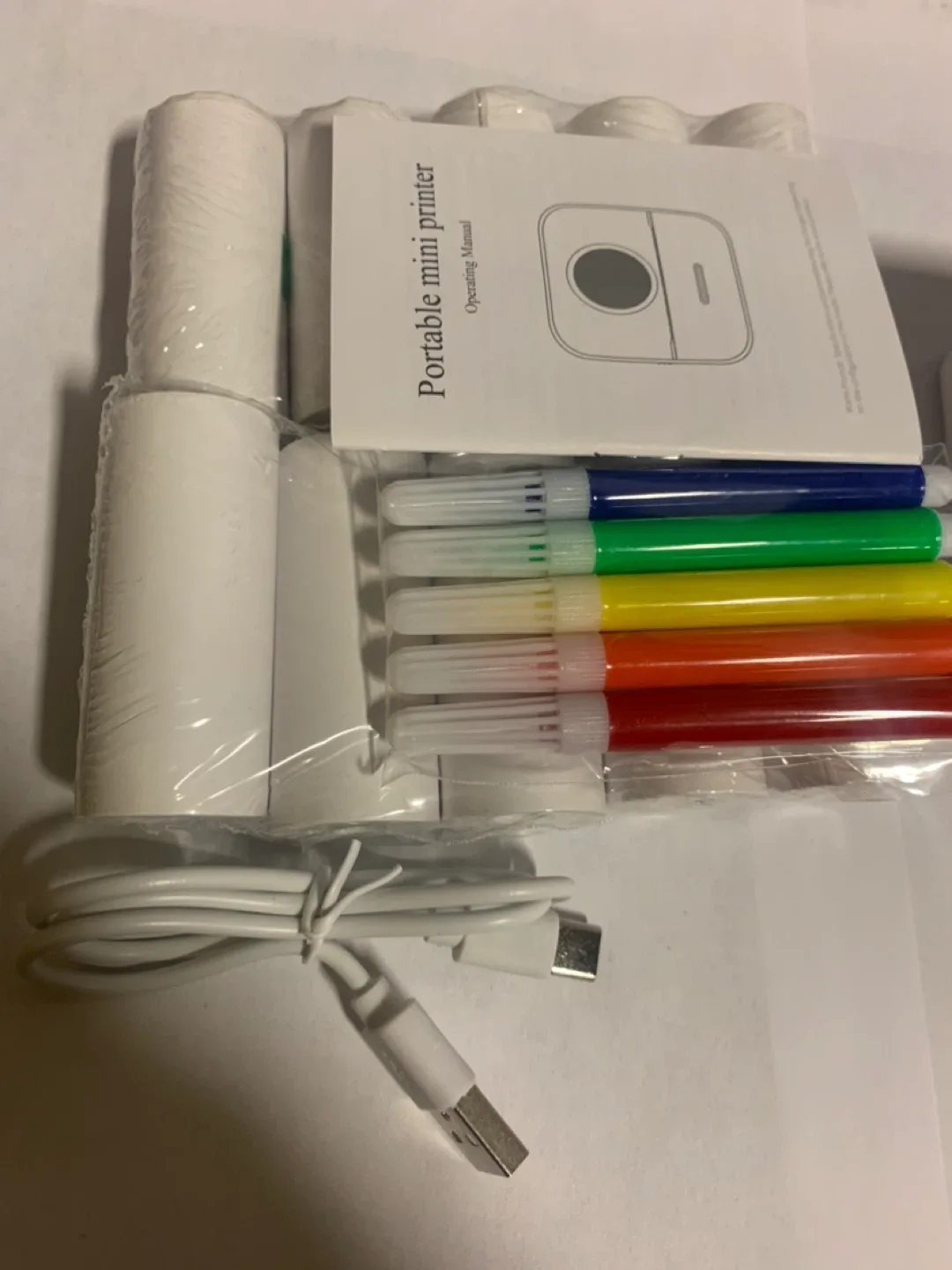 Mini Portable Sticker Printer image indicator(7)