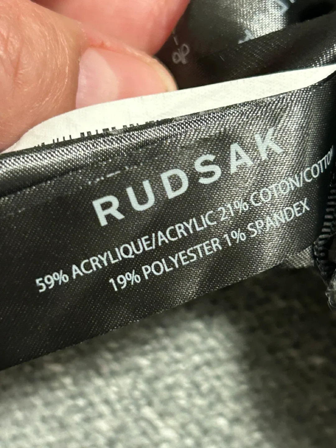 Rudsak M/G-M/L Grey Sweater Vest image indicator(7)