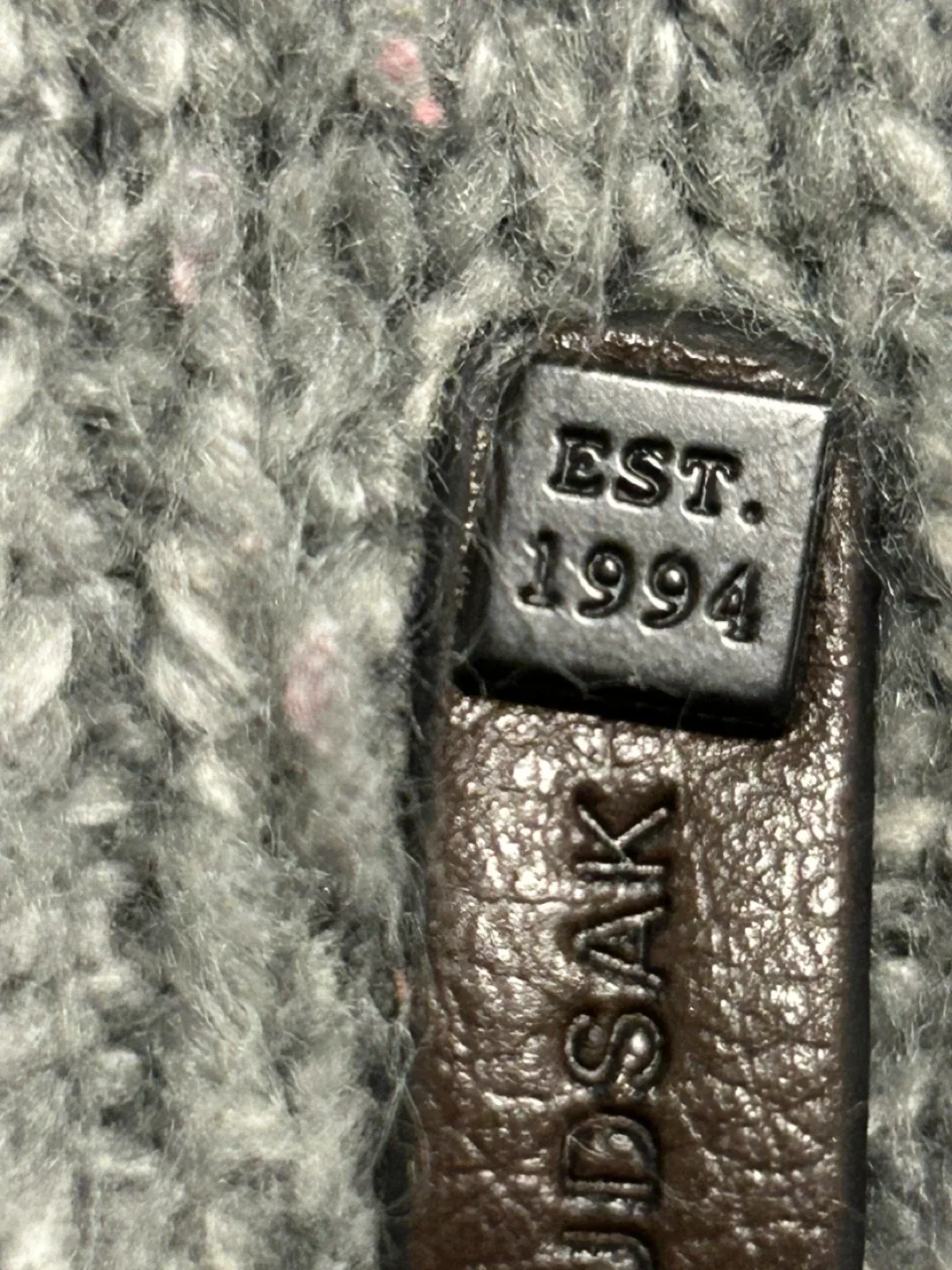 Rudsak M/G-M/L Grey Sweater Vest image indicator(8)