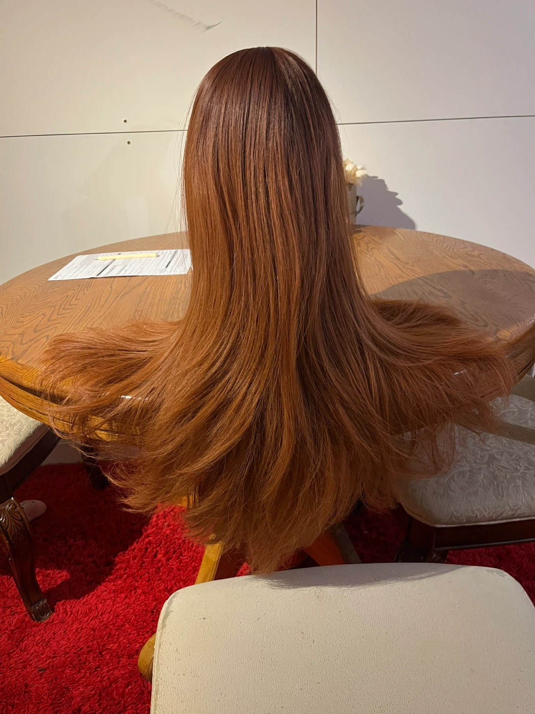 Long Auburn Wig - photo 3