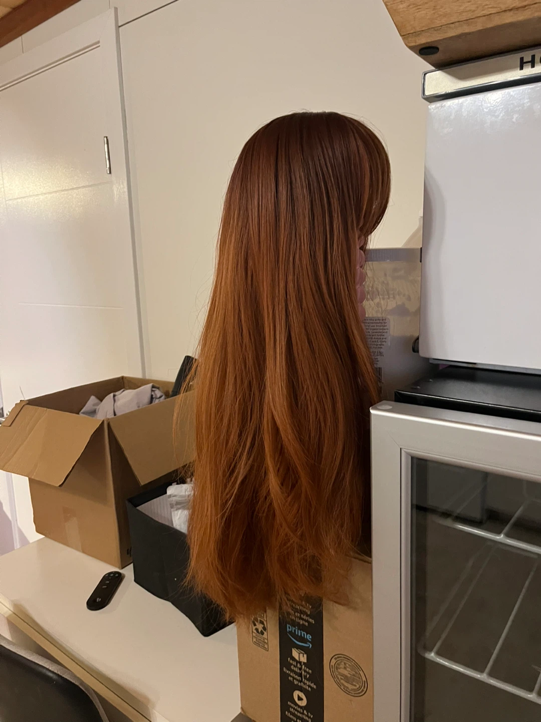 Long Auburn Wig - photo 2