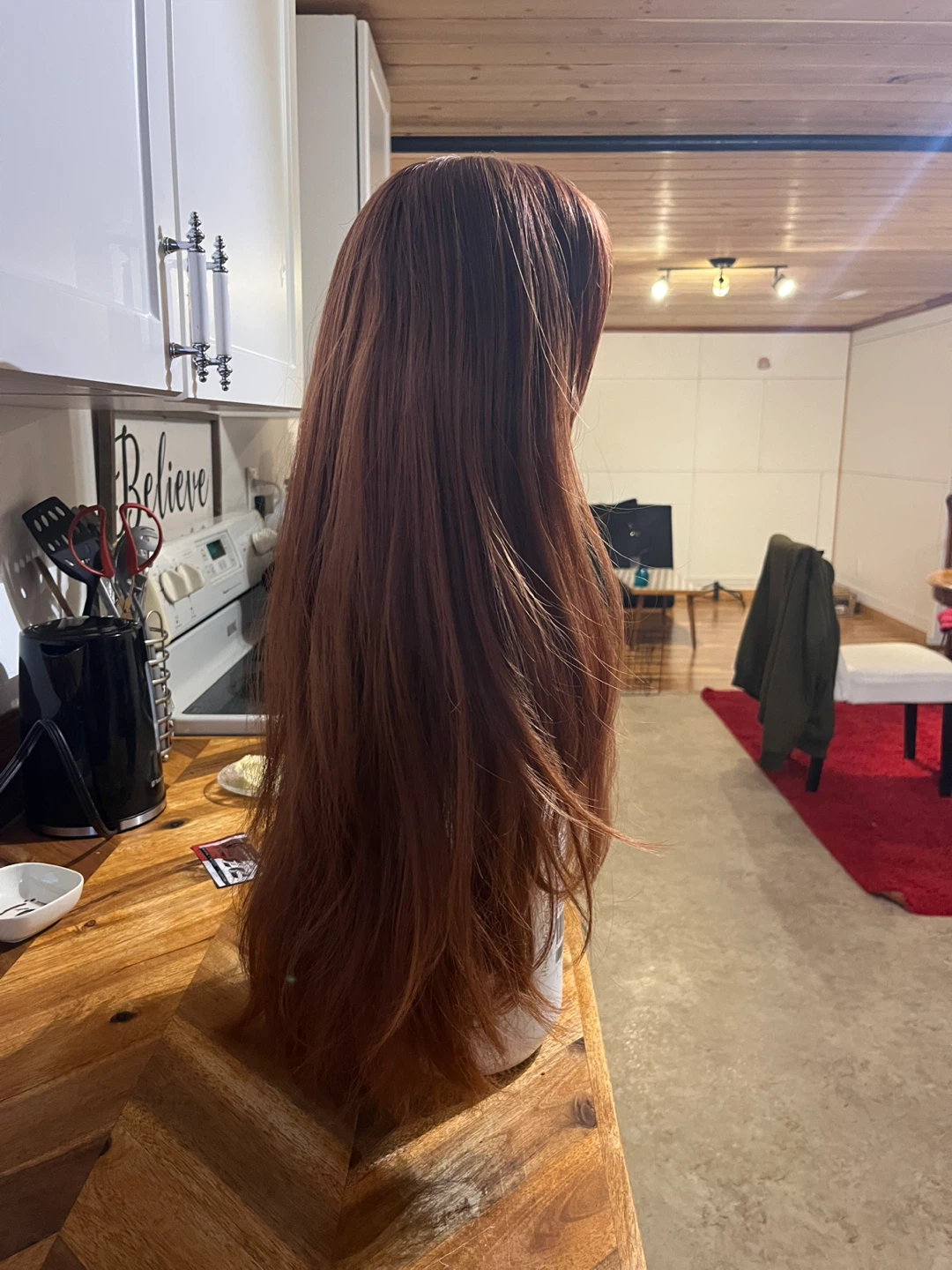 Long Auburn Wig - photo 5