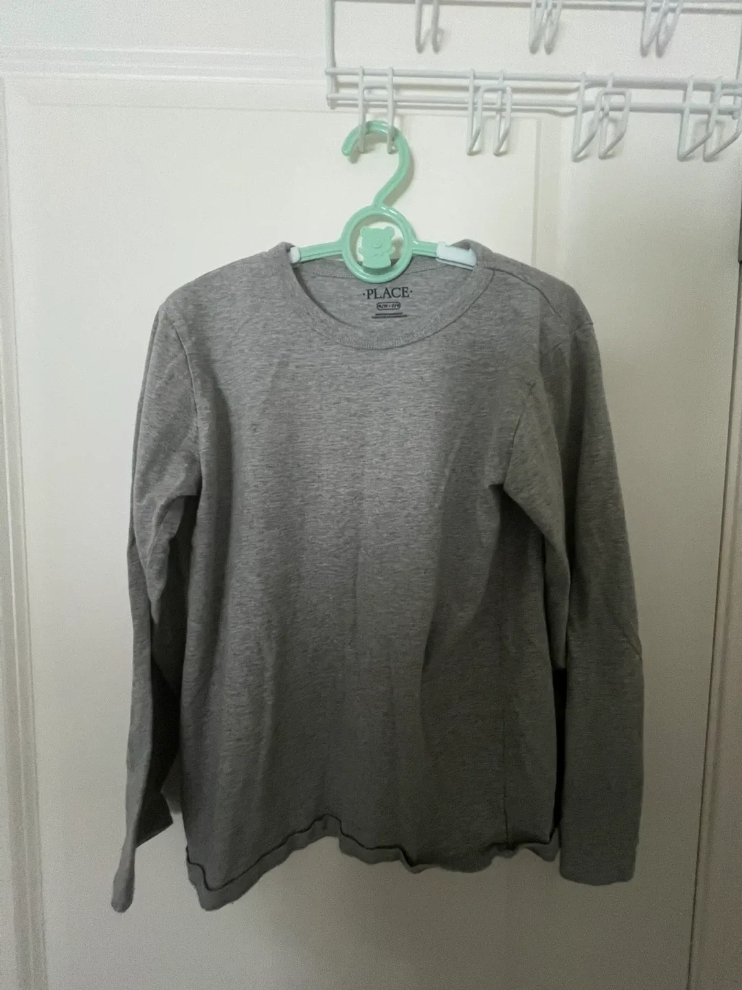 The Children's Place Grey Long Sleeve Shirt