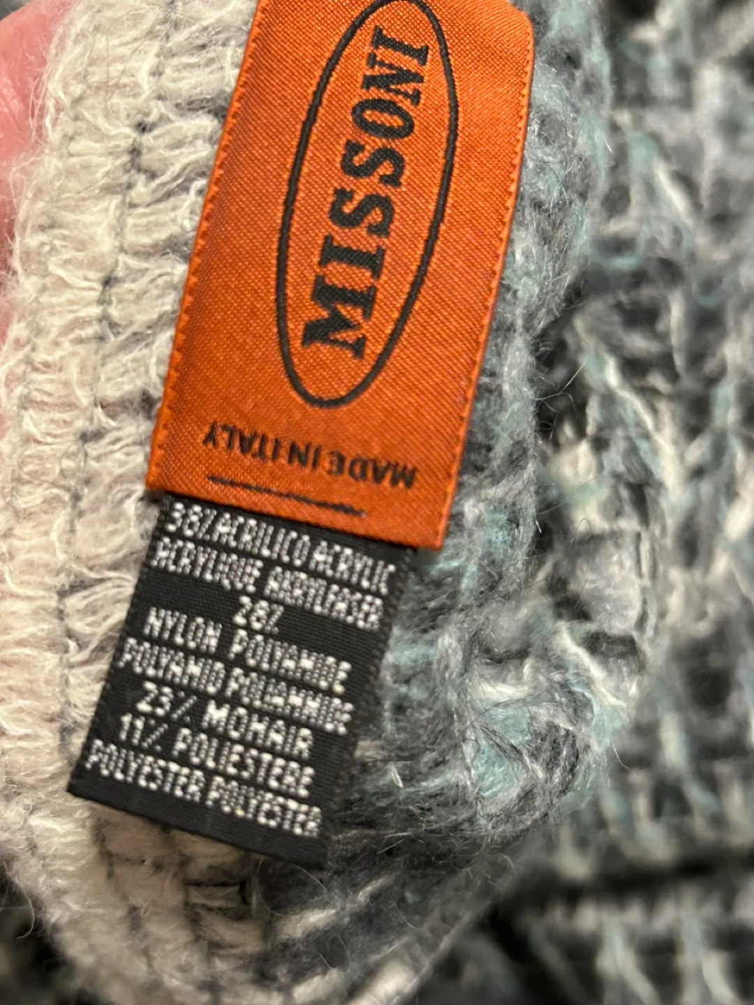 Missoni Scarf - Acrylic, Mohair, Nylon