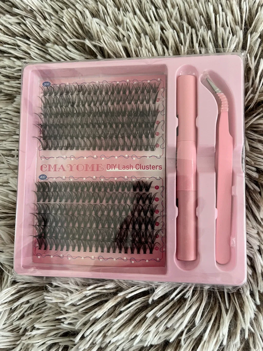 New cluster lash set