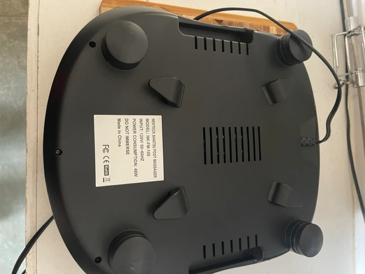 Nekteck Shiatsu Foot Massager - Like New! image indicator(2)