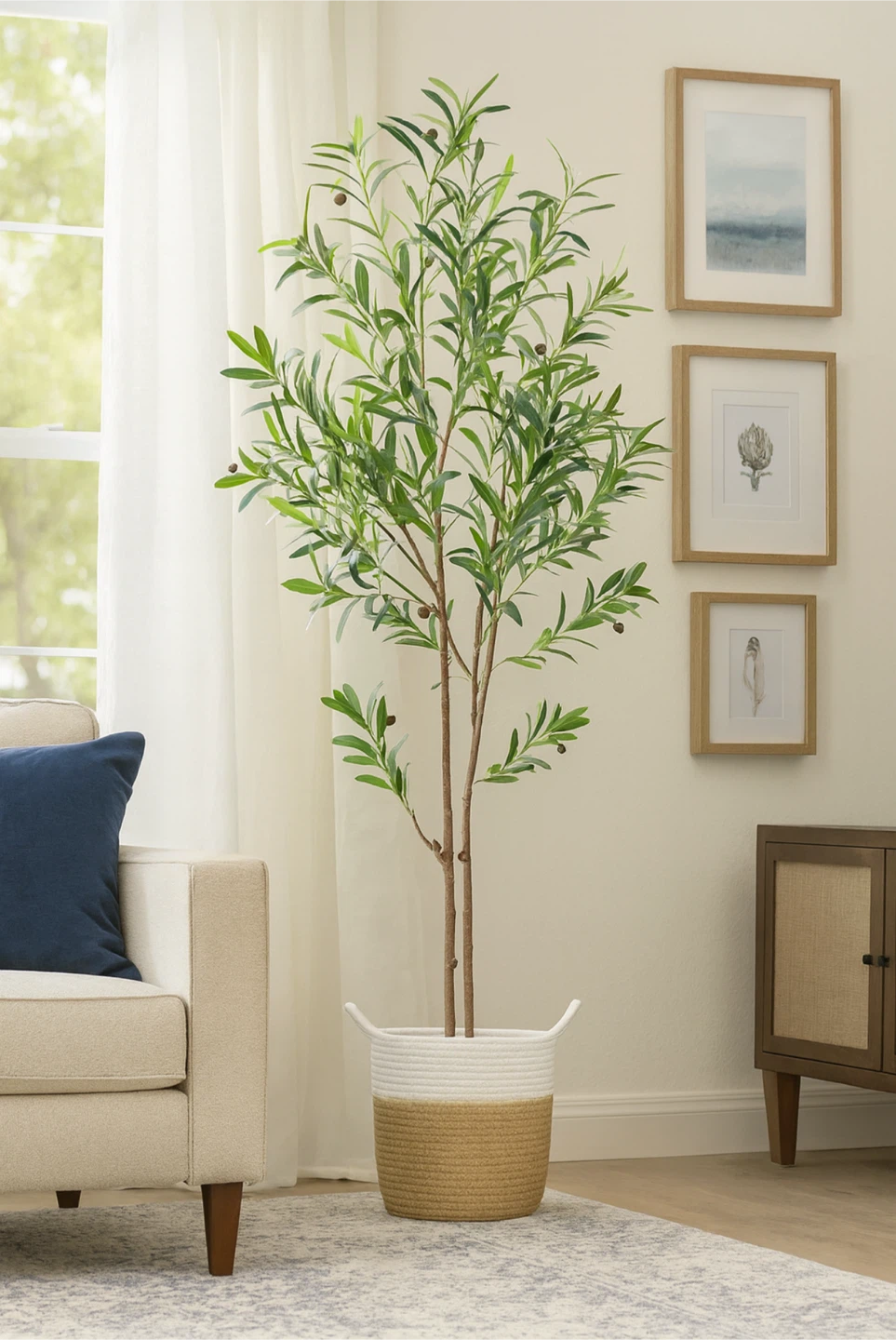 Warmplants 5ft Artificial Olive Tree - photo 2
