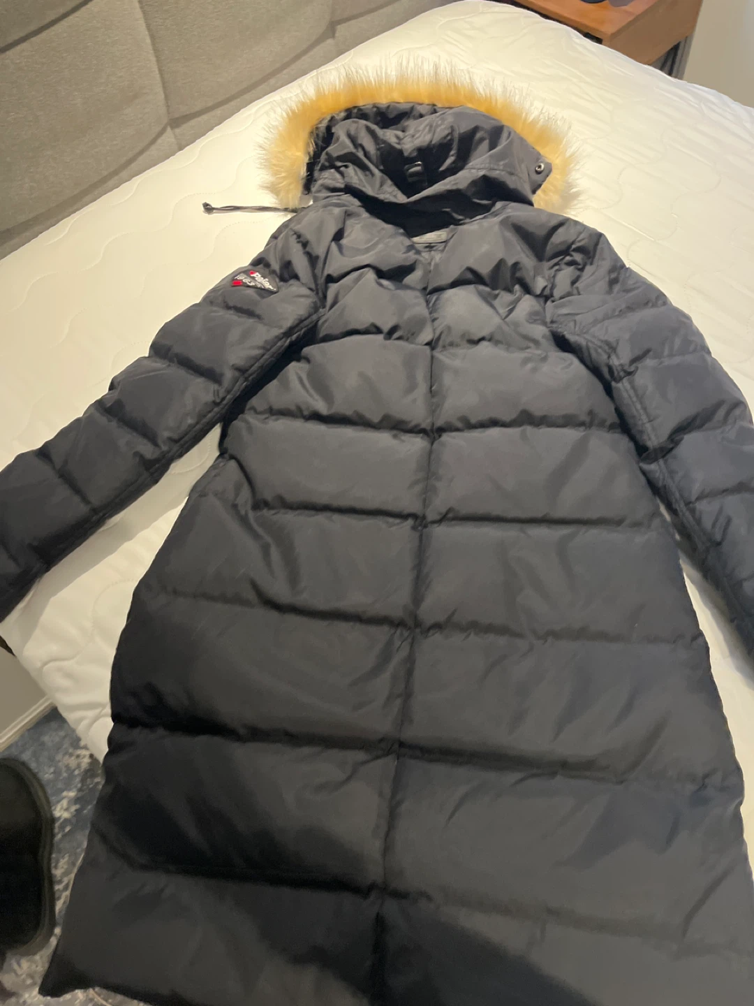 Pajar Black Winter Coat with Fur Hood - photo 5