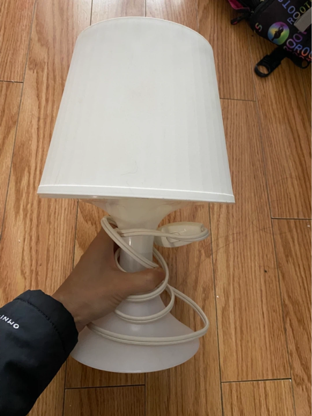 Ikea Lampan Bed room Lamp - White