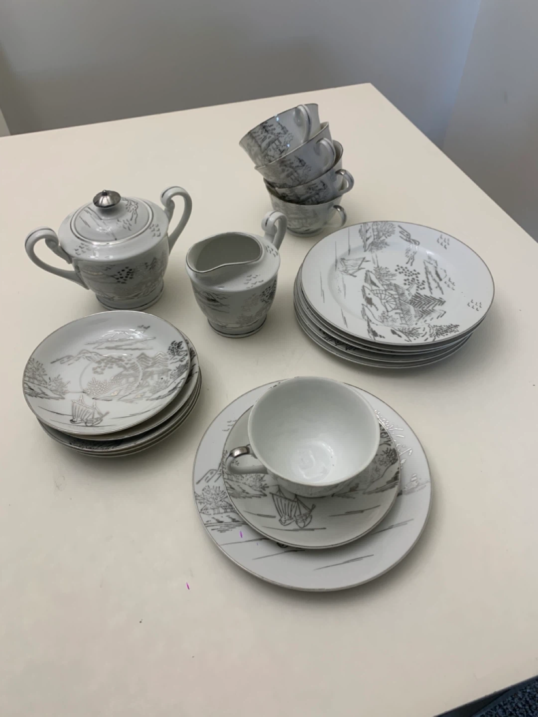 Vintage Japanese Used Tea Set - kitchen / dining - photo 2