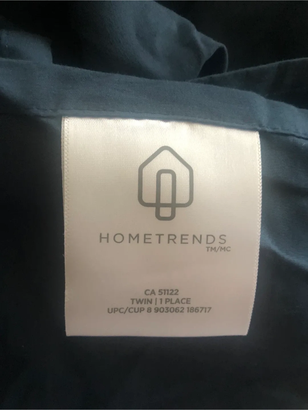 Oeko tex Twin flat  Sheet  - Dark Teal