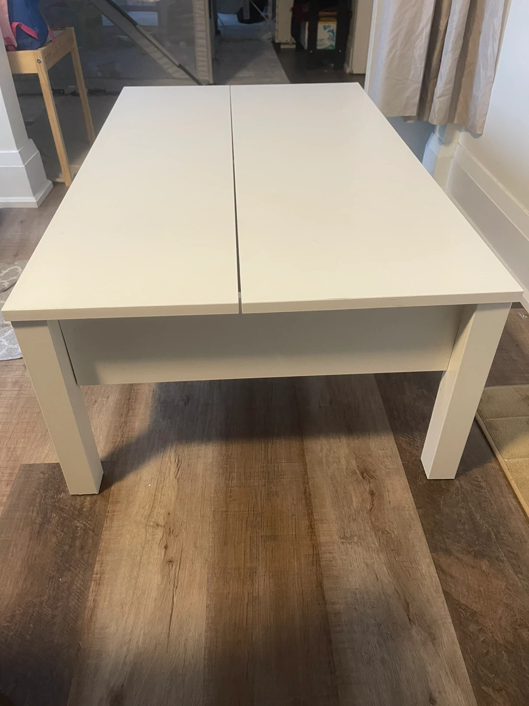 IKEA White Coffee Table - photo 3