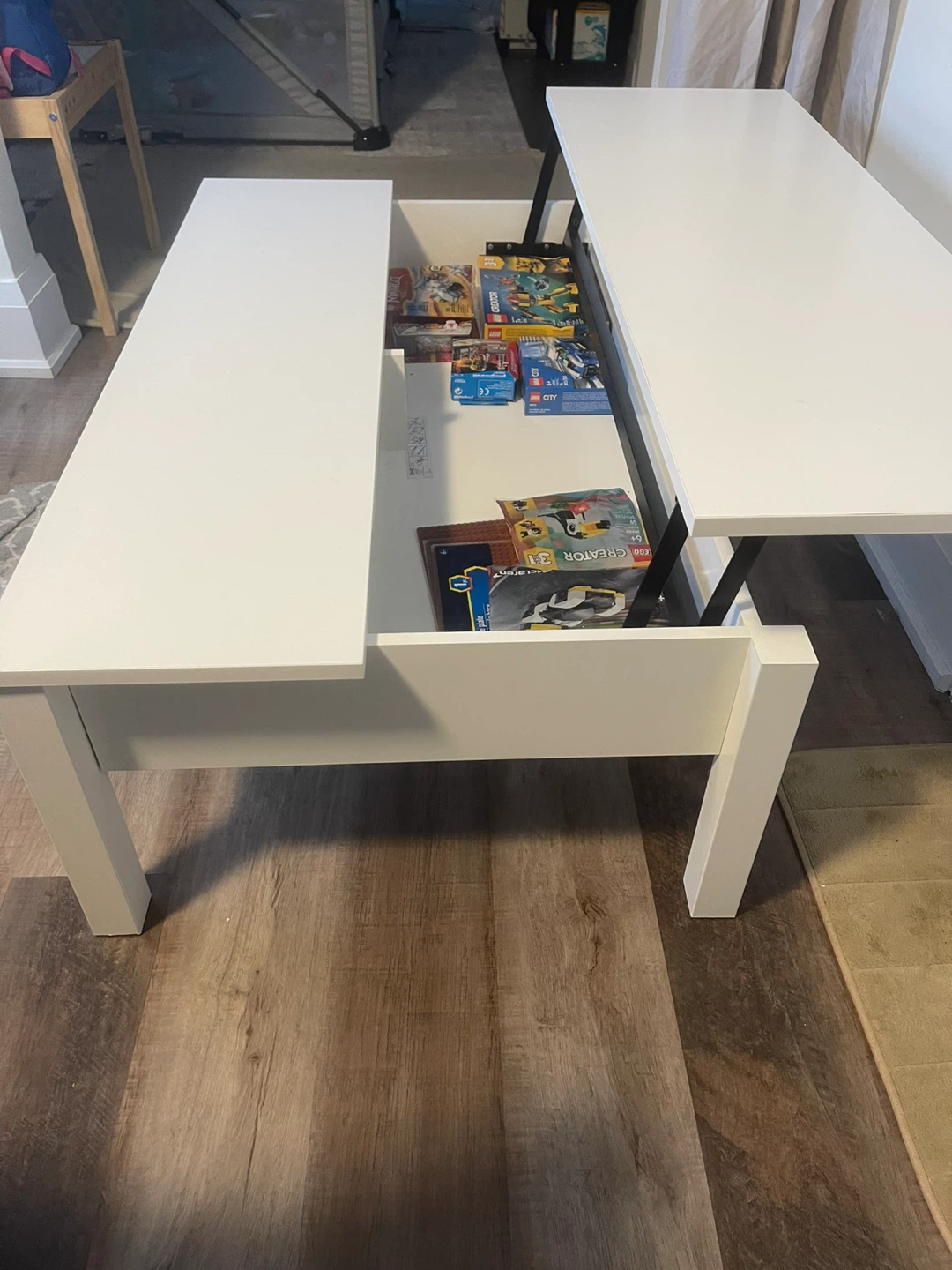 IKEA White Coffee Table - photo 4