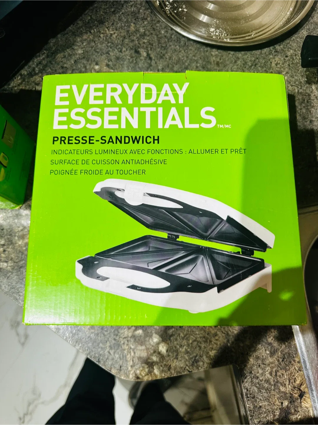 Everyday Essentials Sandwich Press - New in Box!