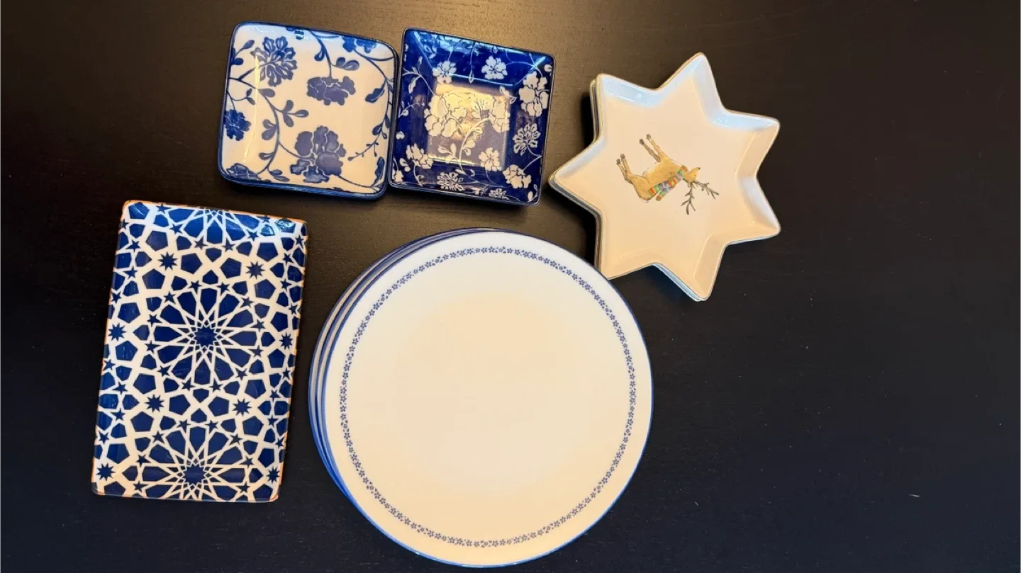 13 Pieces Beautiful Ceramic Kitchenware Set image indicator(3)