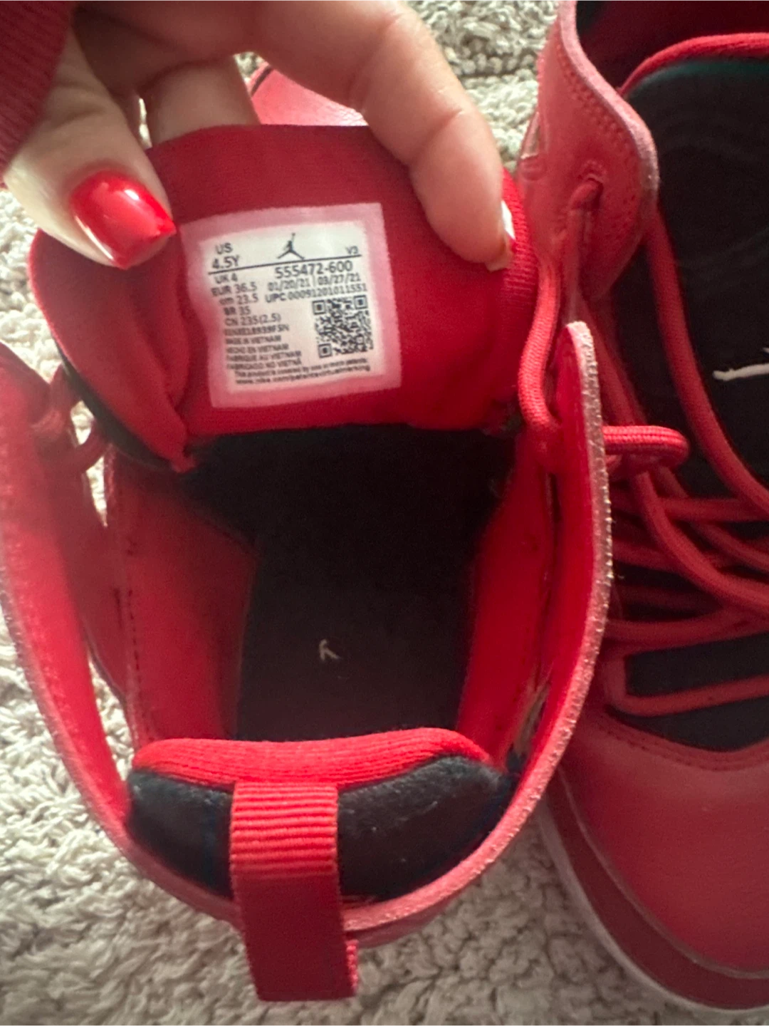 Jordan Lift Off Red - Size US 4.5Y - photo 2