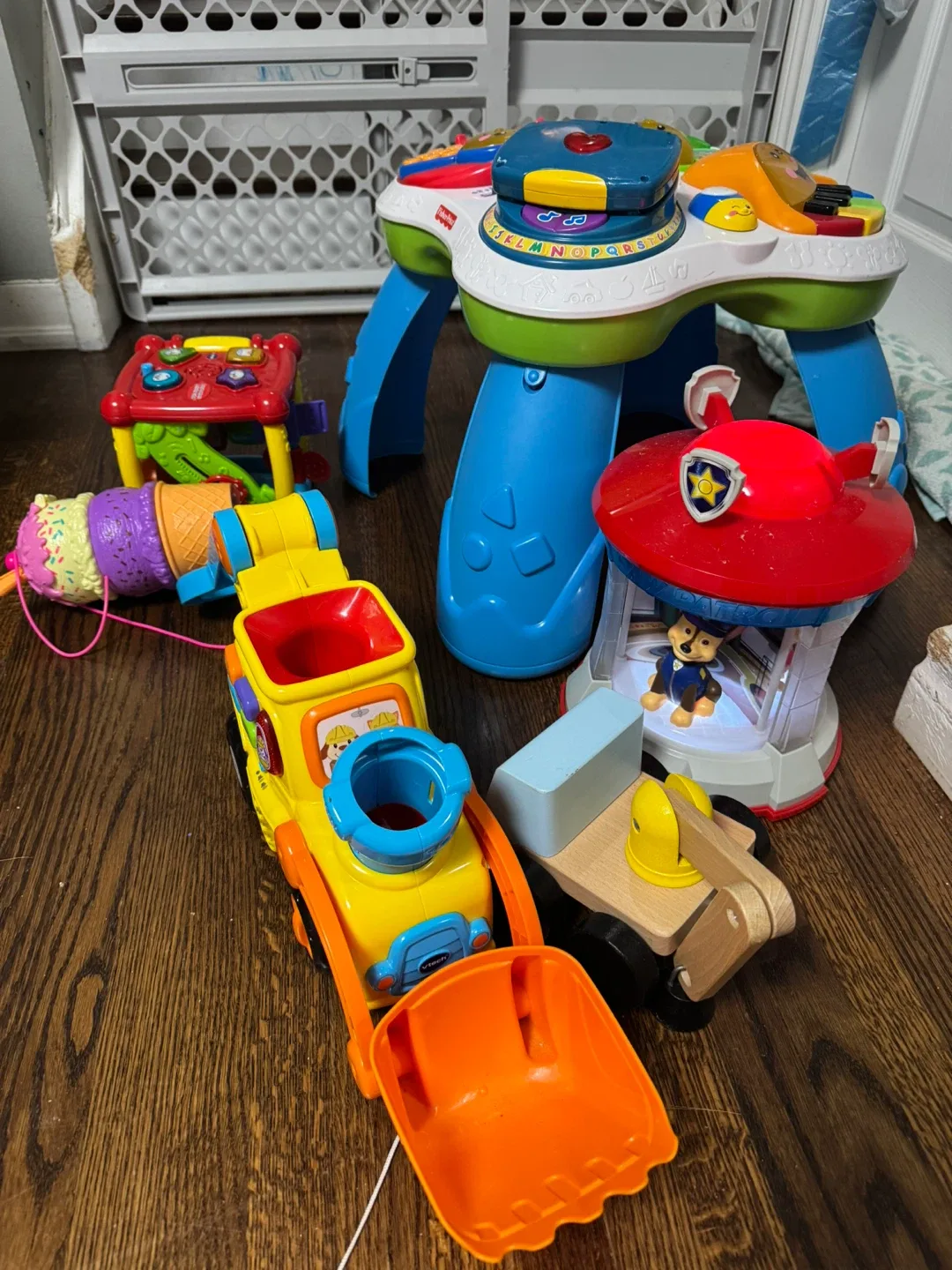 Mixed Lot of Kids Toys: Fisher-Price, VTech, Paw Patrol