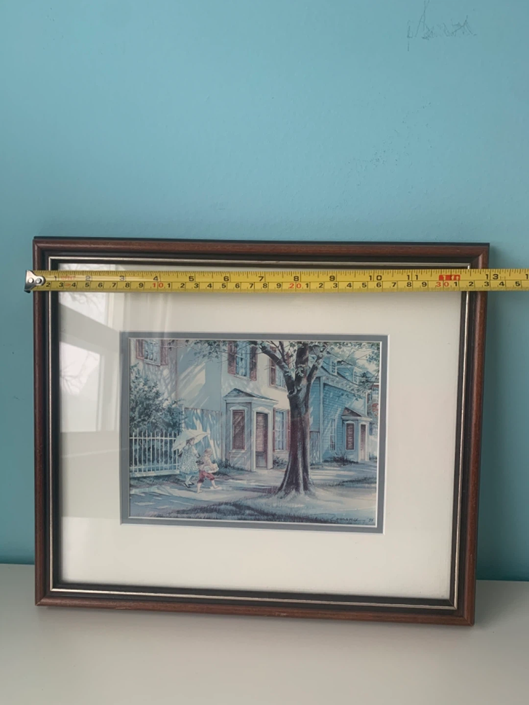 Framed "School Days" Print by Romance '84 - photo 4