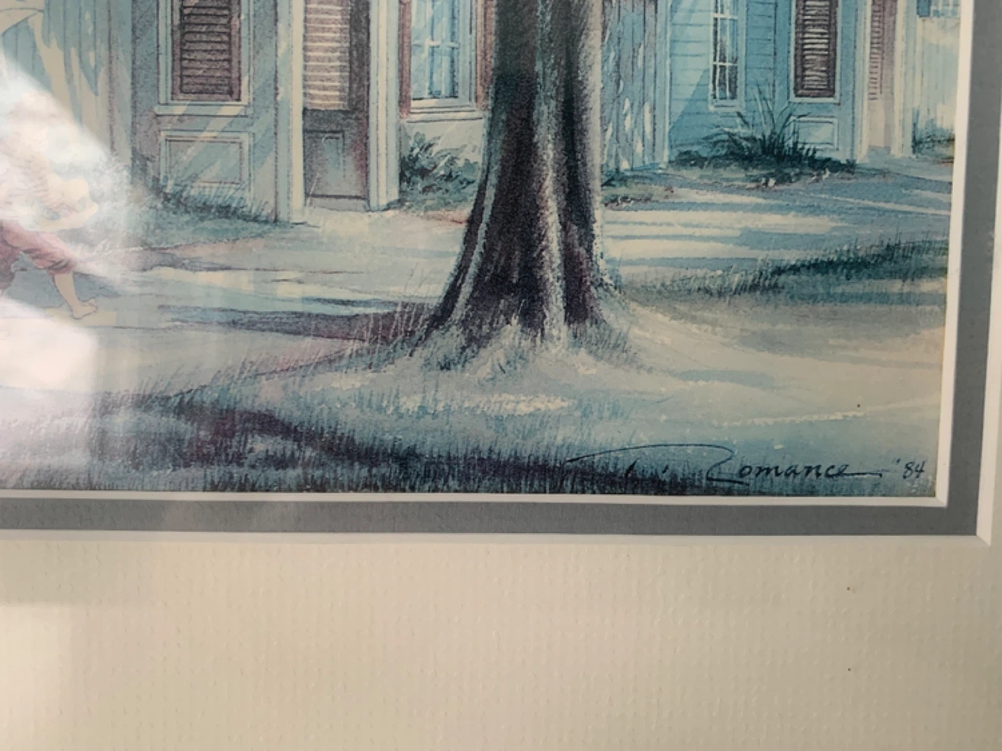 Framed "School Days" Print by Romance '84 - photo 2