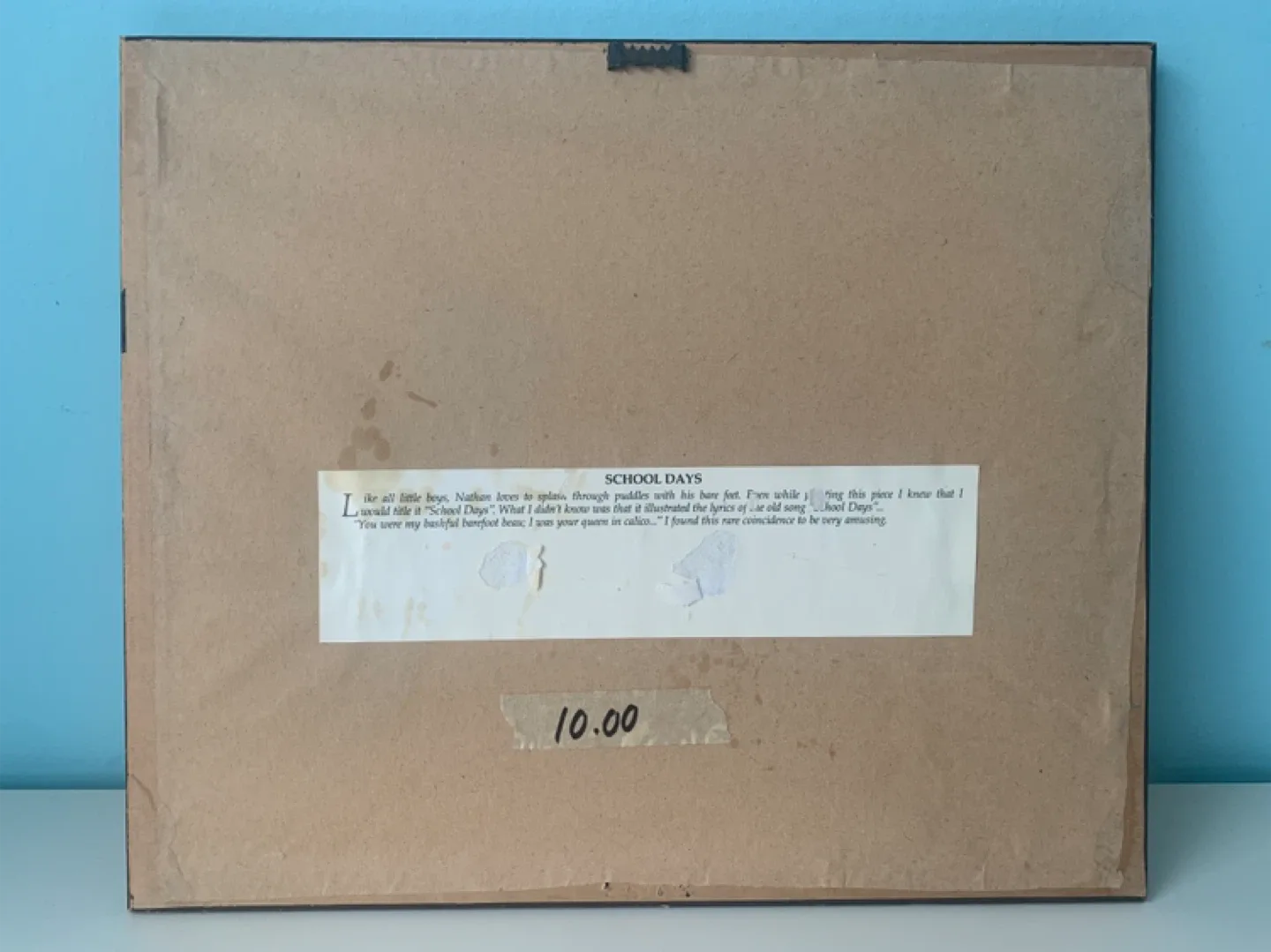 Framed "School Days" Print by Romance '84 image indicator(3)