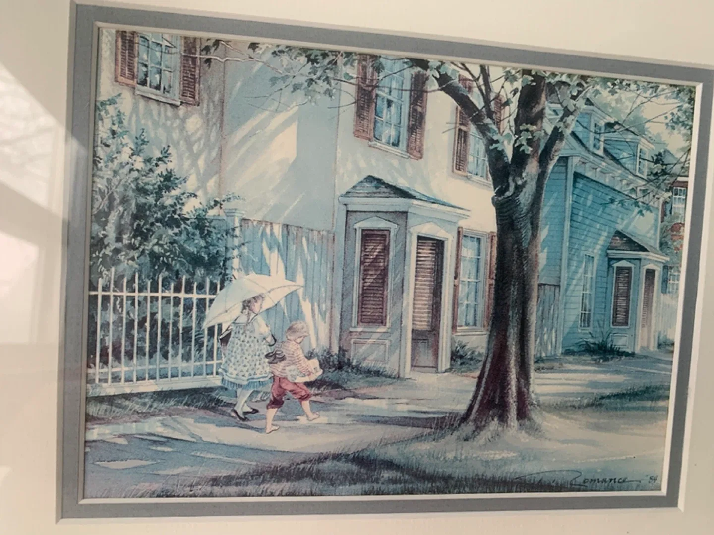 Framed "School Days" Print by Romance '84 image indicator(5)