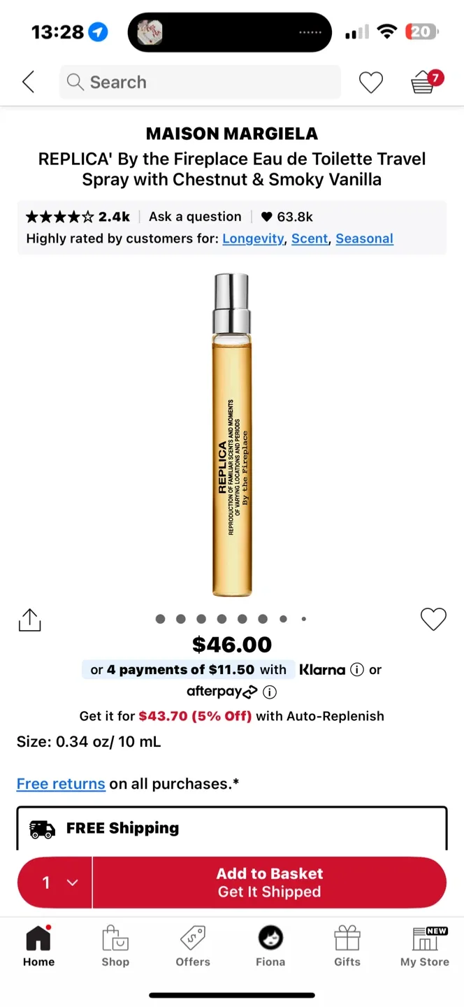 Maison Margiela Replica By the Fireplace 10ml