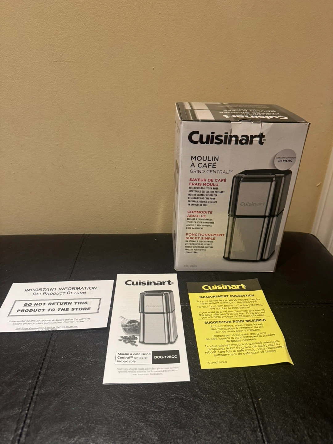 Cuisinart Grind Central Coffee Grinder DCG-12BCC - photo 3