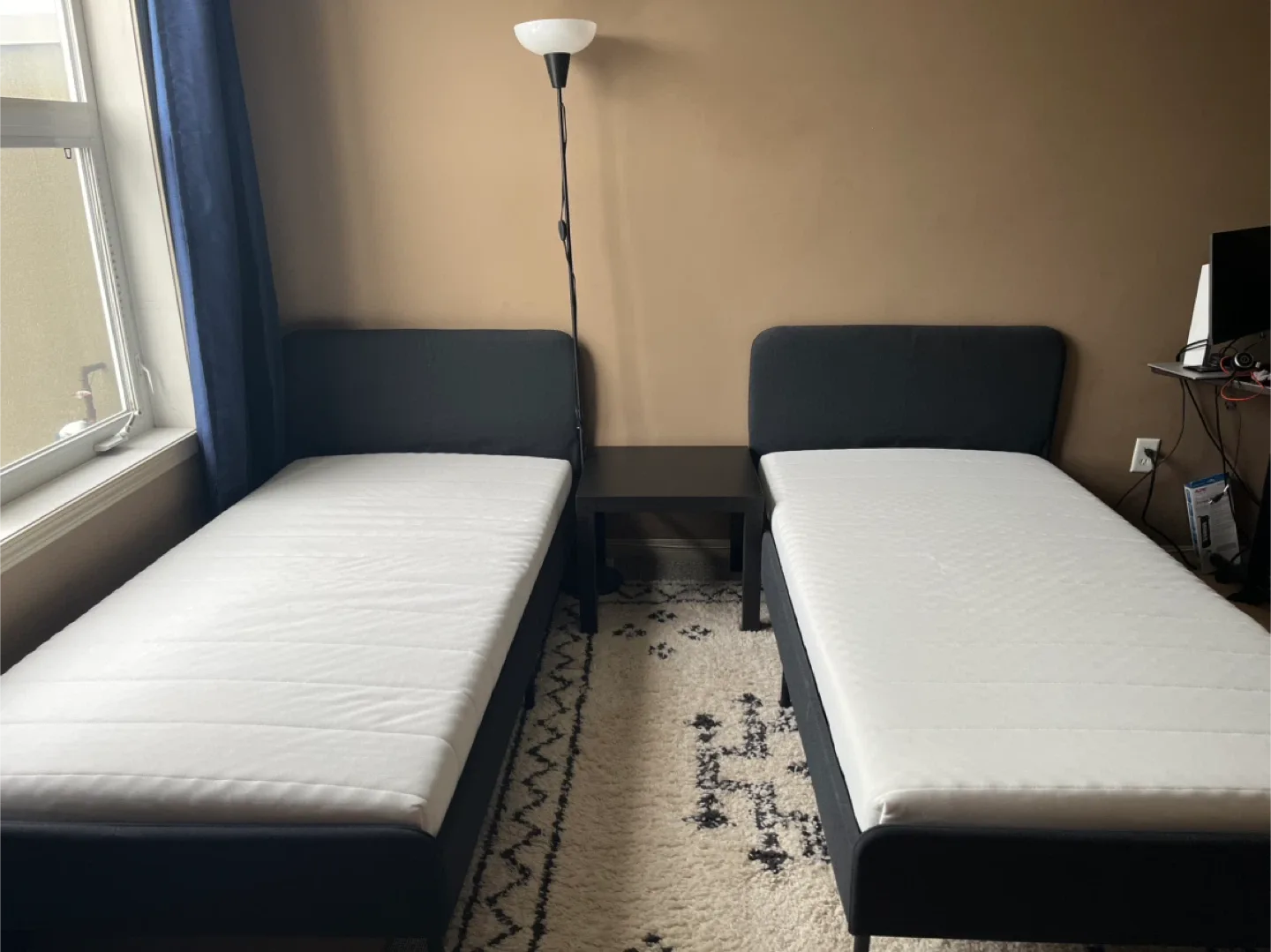 IKEA Twin-Bed&Mattress price is for 2 beds & 2 mattresses