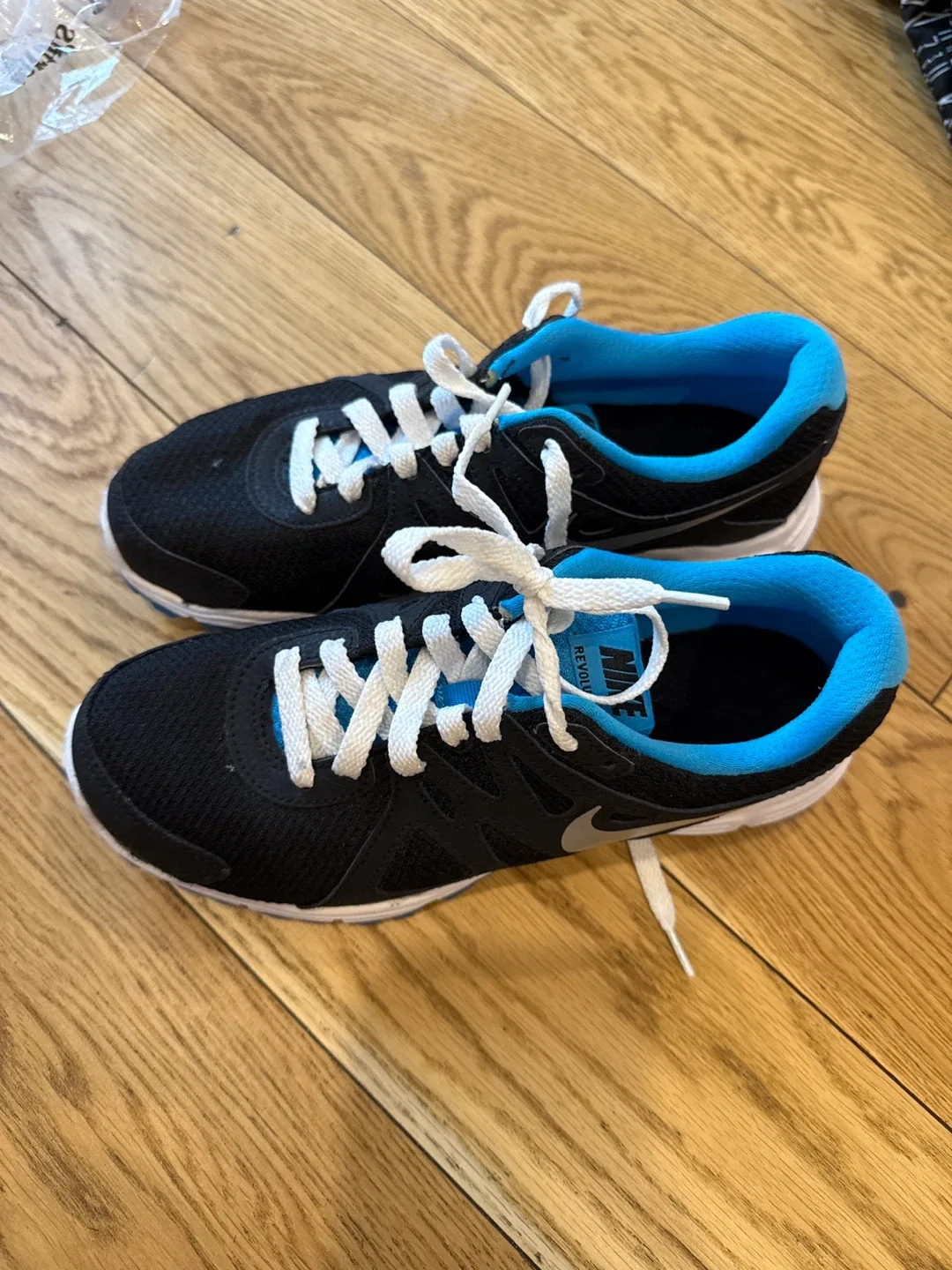 Nike Revolution 2 Running Shoes - Black & Blue