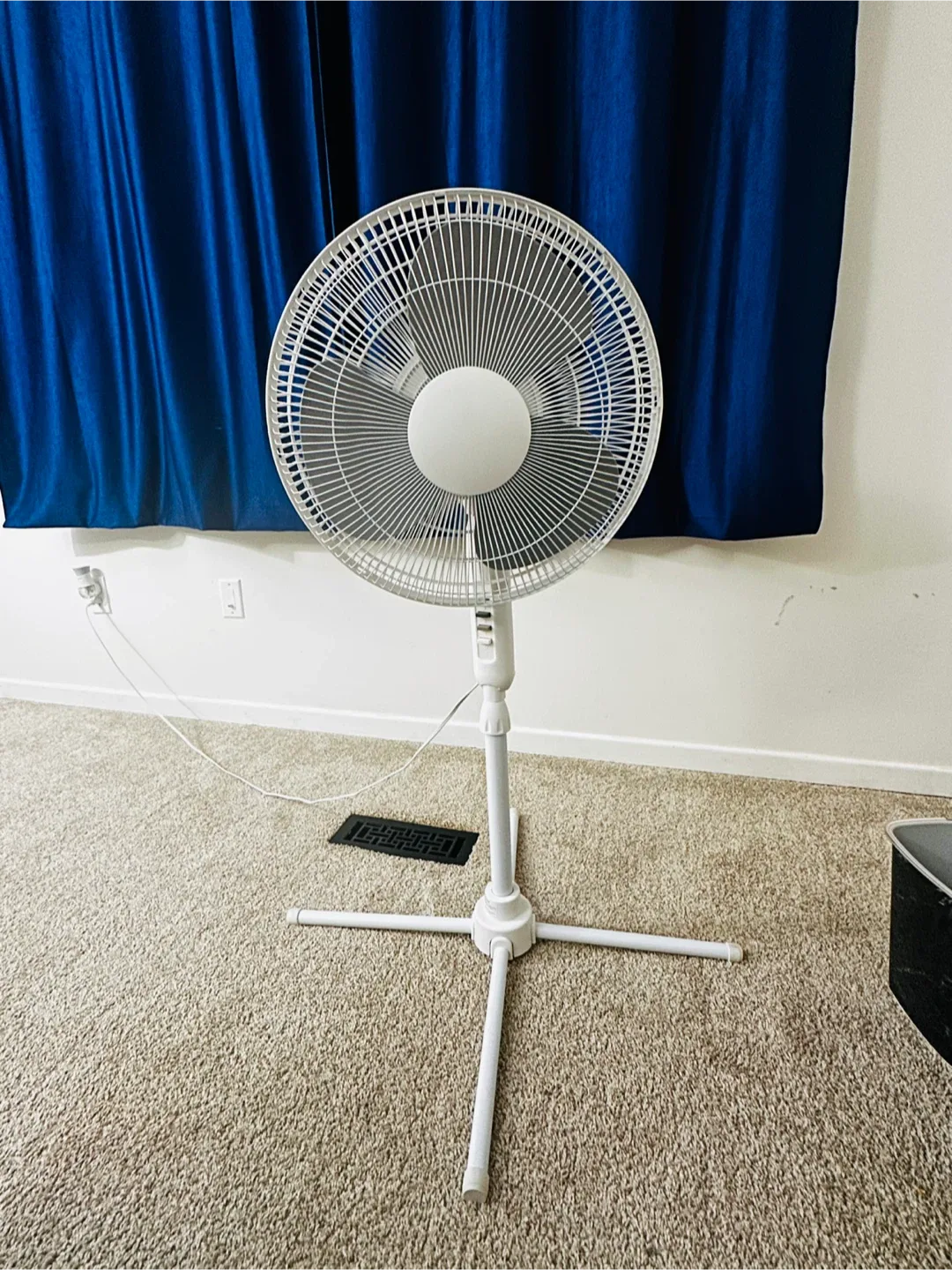 White Stand Fan