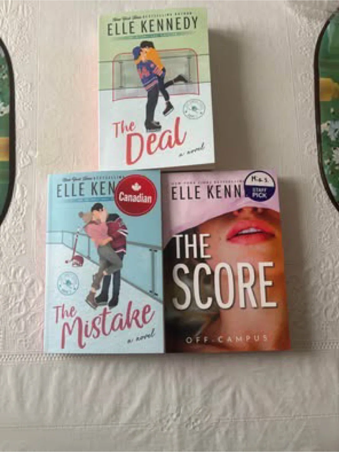 1st 3 books of Off campus series (New)(All together for $5)