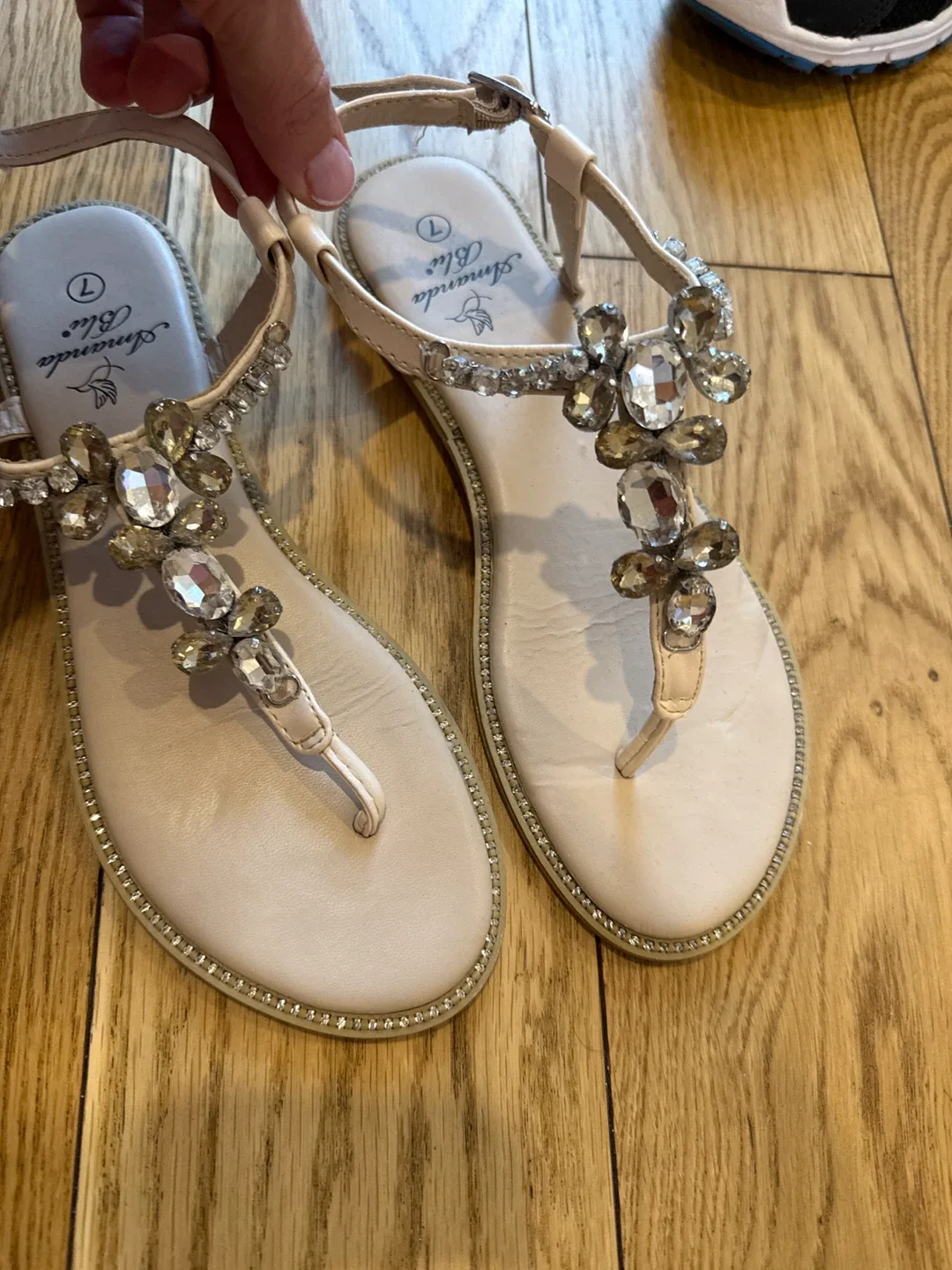 Amanda Blu Embellished Sandals