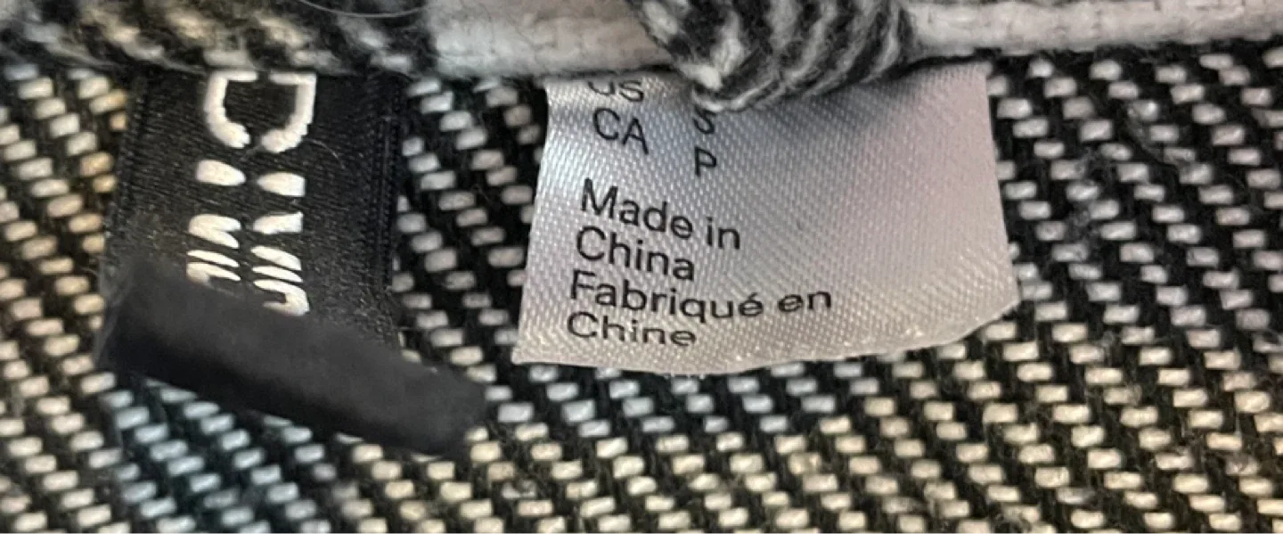 H&M Black & White Plaid Shacket, Size S image indicator(3)