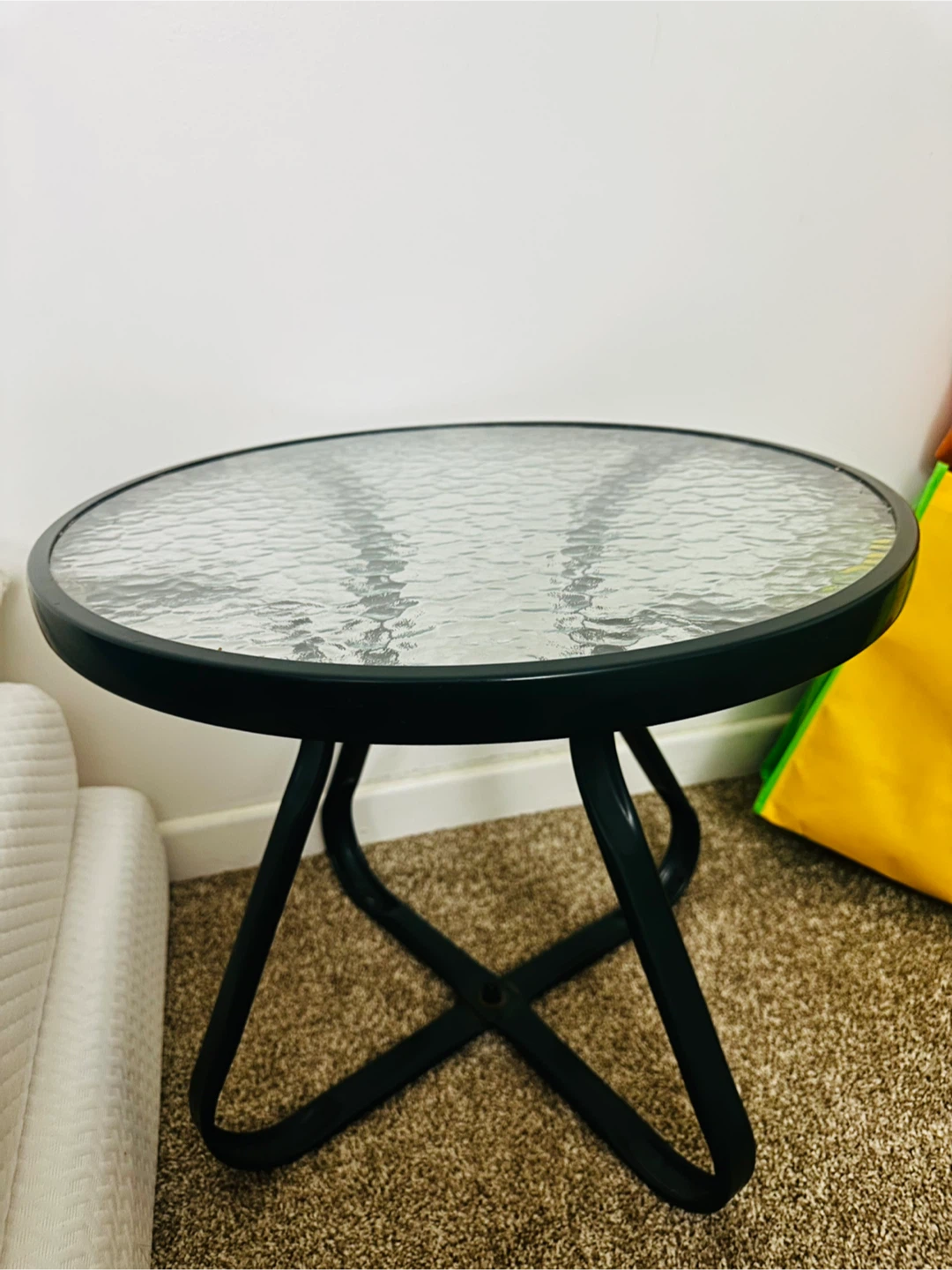 Glass Top Accent Table - photo 2