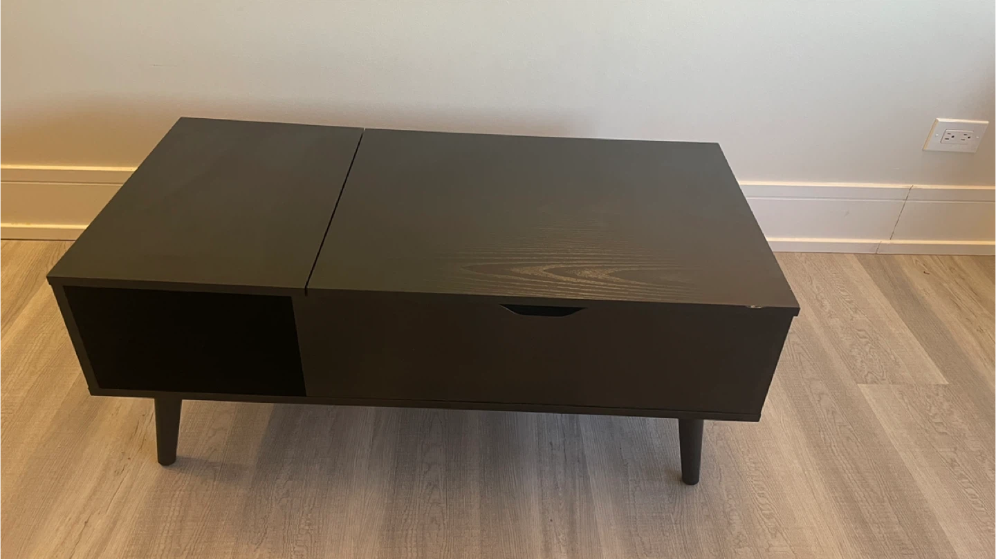 Black Lift Top Coffee Table