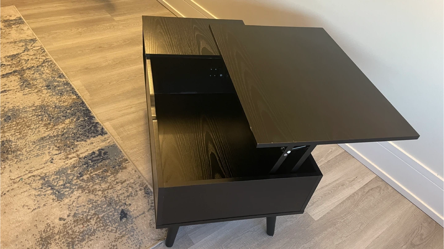 Black Lift Top Coffee Table - photo 5