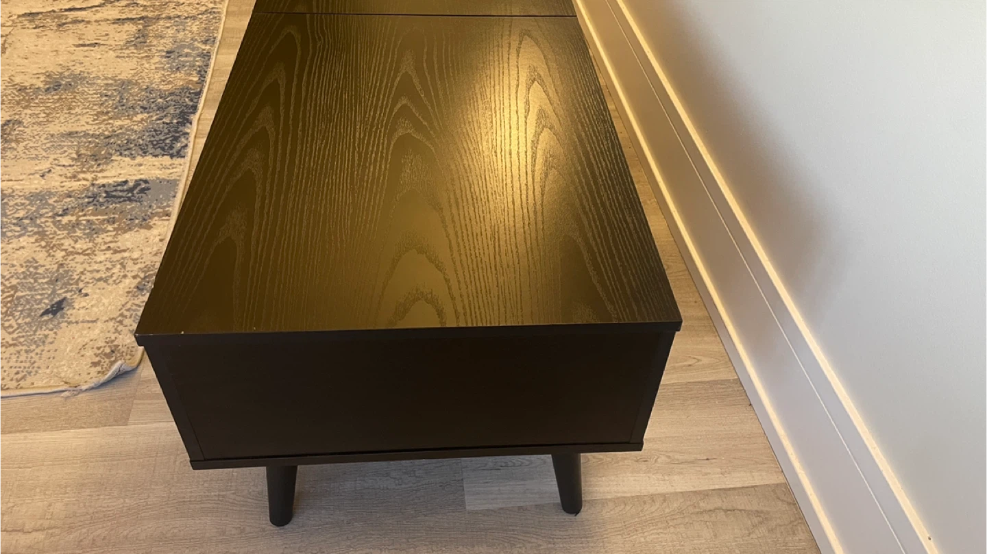 Black Lift Top Coffee Table - photo 3