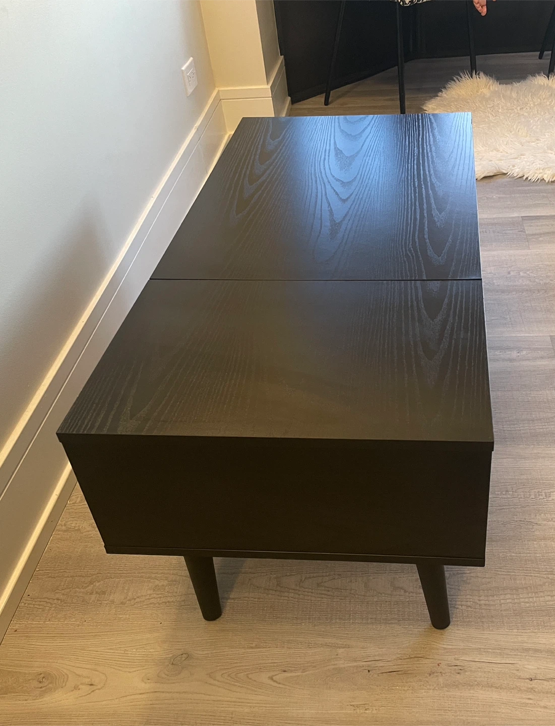 Black Lift Top Coffee Table - photo 2