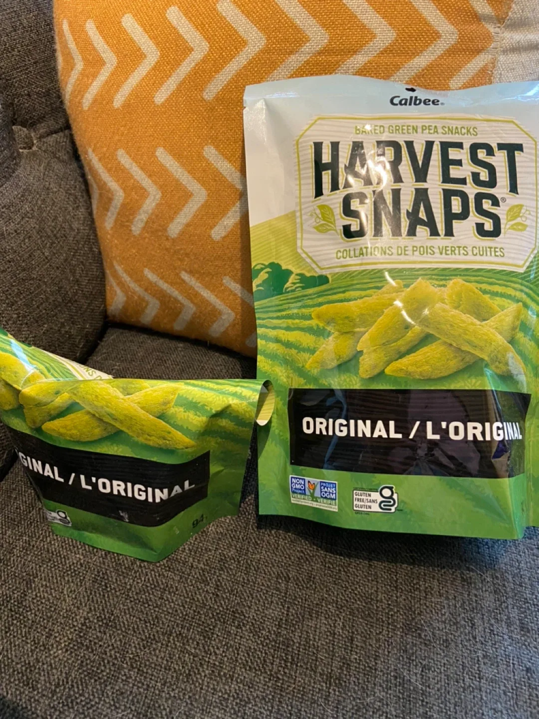 Harvest Snaps Baked Green Pea Snacks