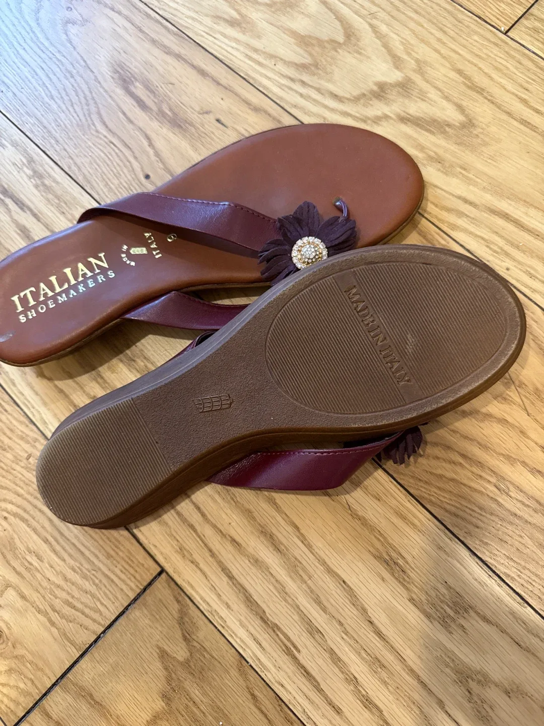 Italian Shoemakers Women's Sandals - Size 9 image indicator(2)