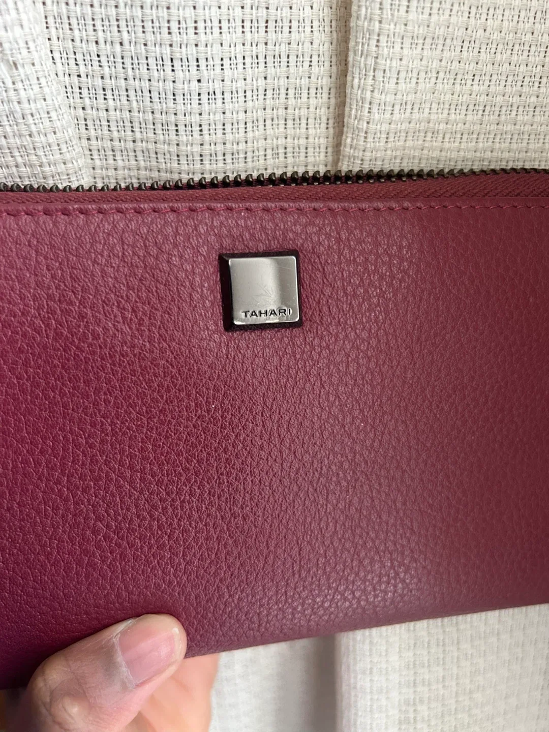 Tahari Burgundy Wallet image indicator(3)
