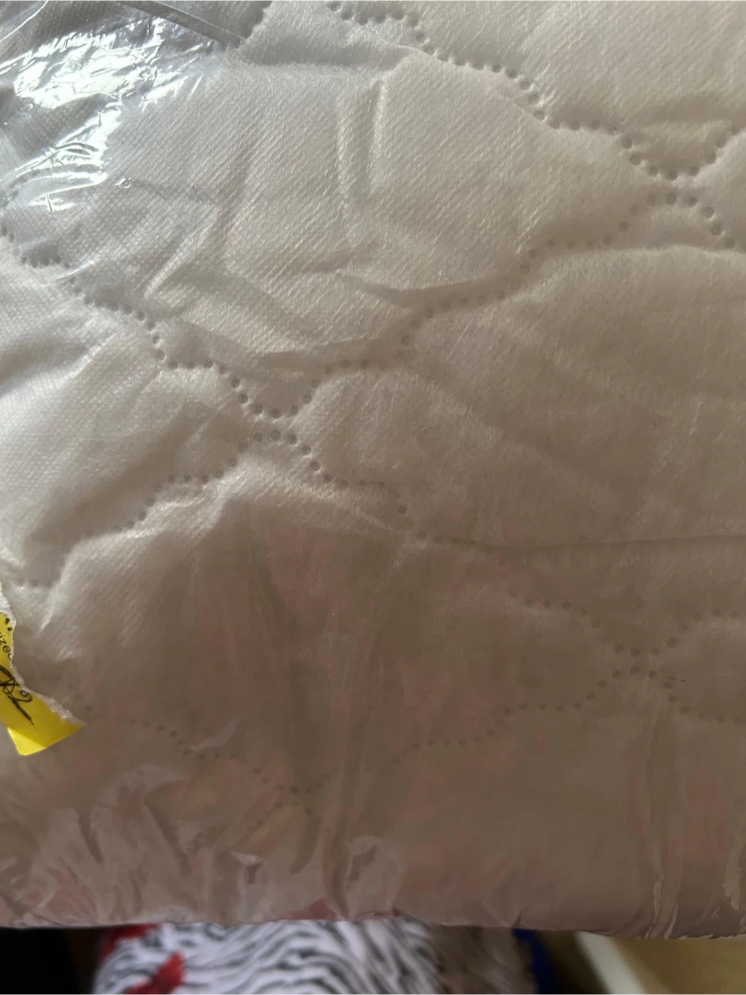 Mattress Pad - White thick 52x72