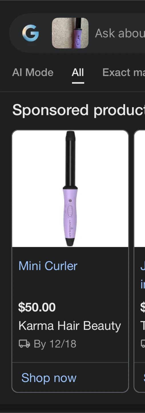Sutra Beauty Mini Curler - Purple - photo 3
