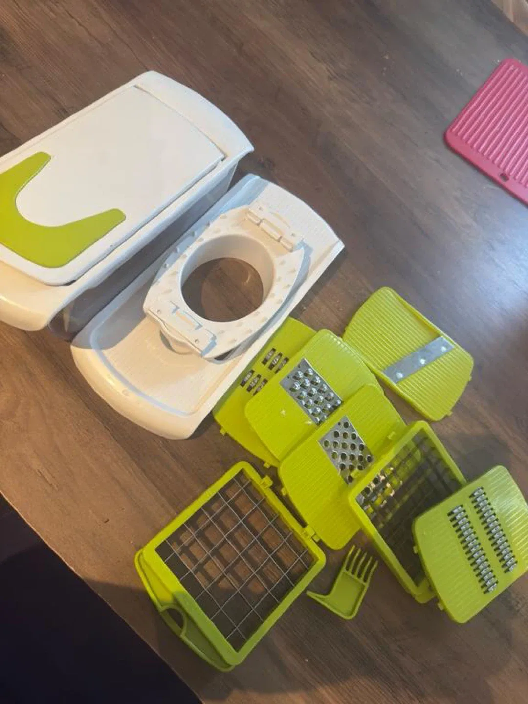 Vegetable Chopper with Multiple Blades