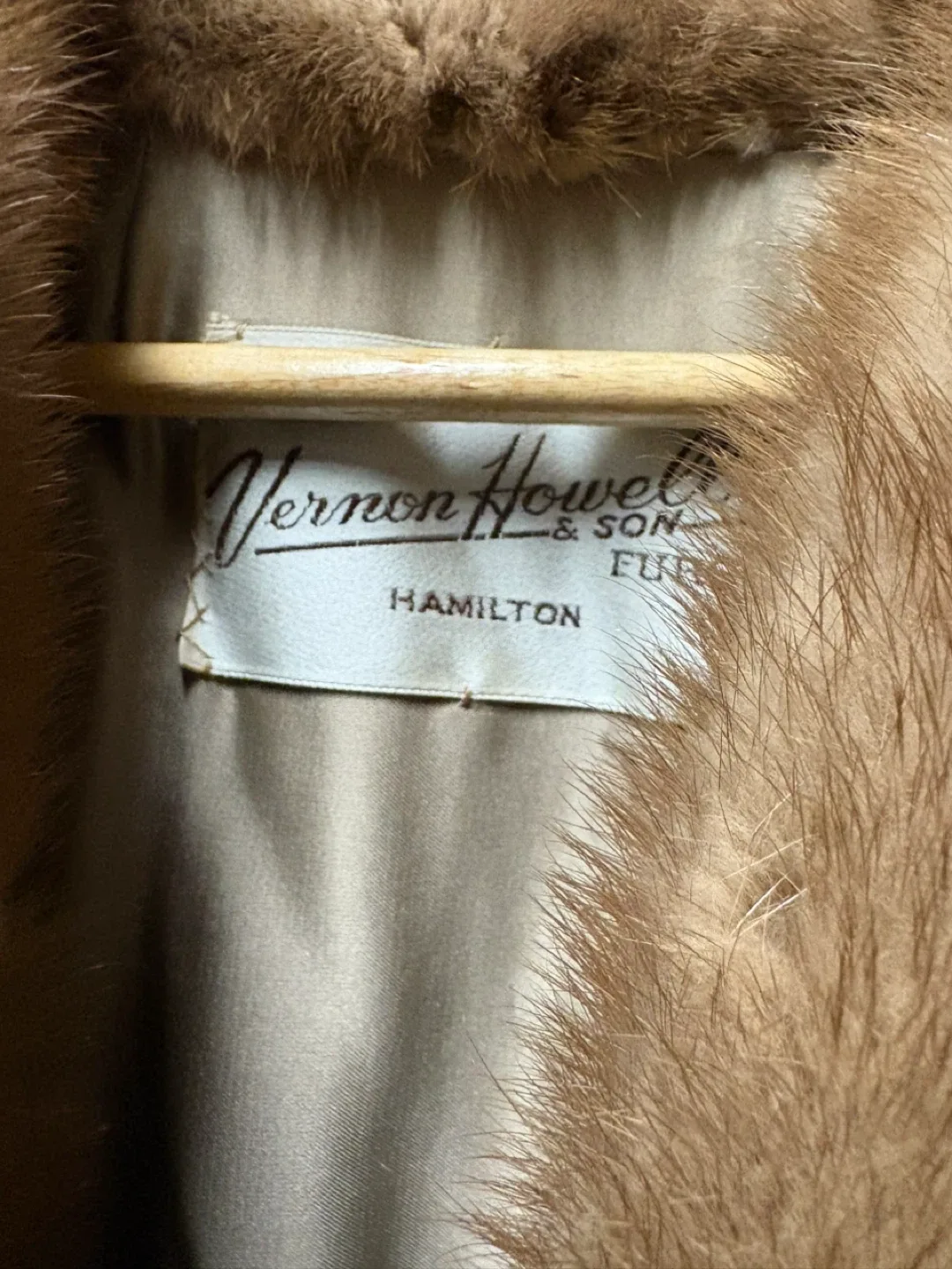 Vernon Howel & Son Fur Coat