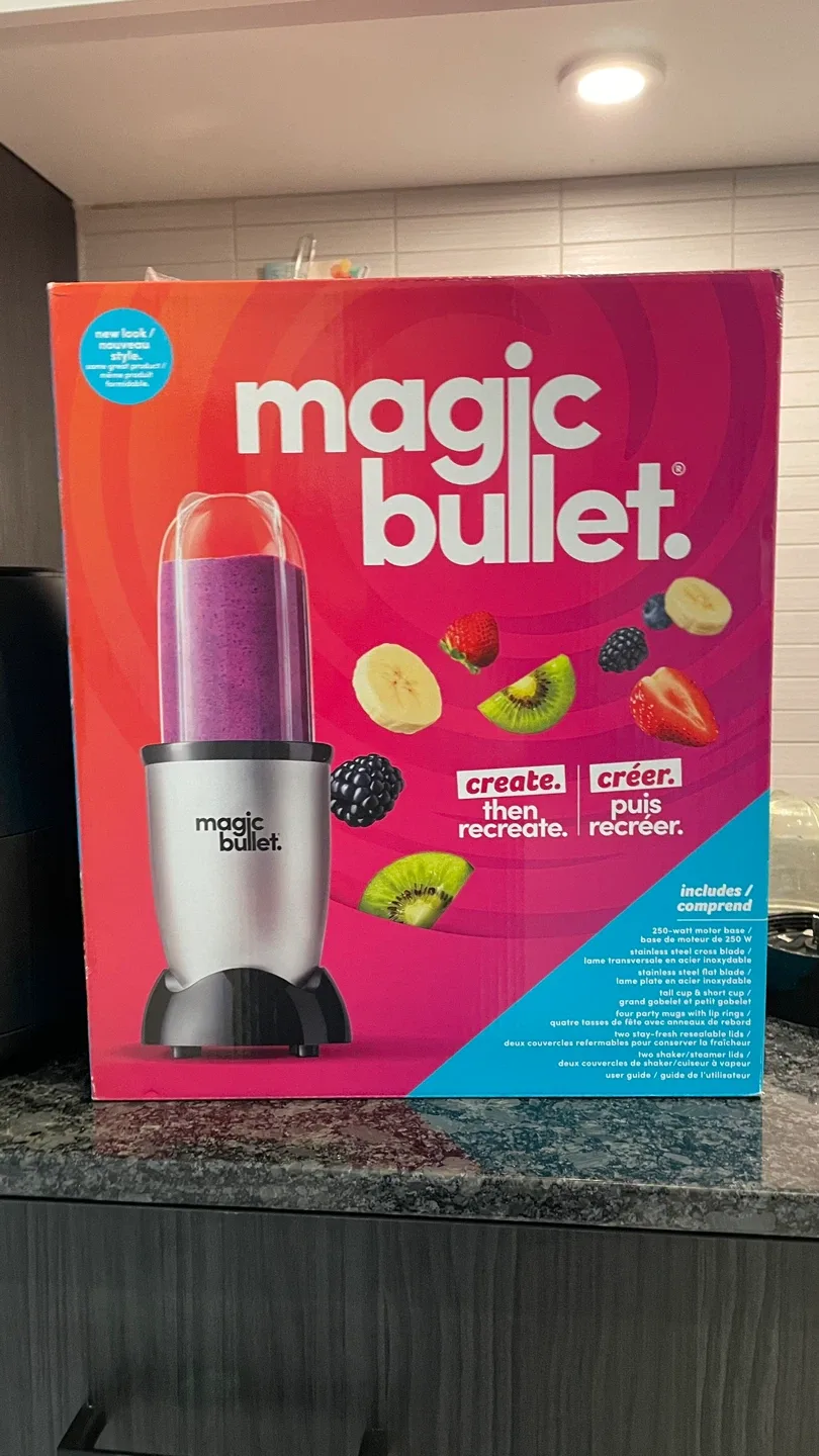 Magic Bullet Blender with Cups & Blades
