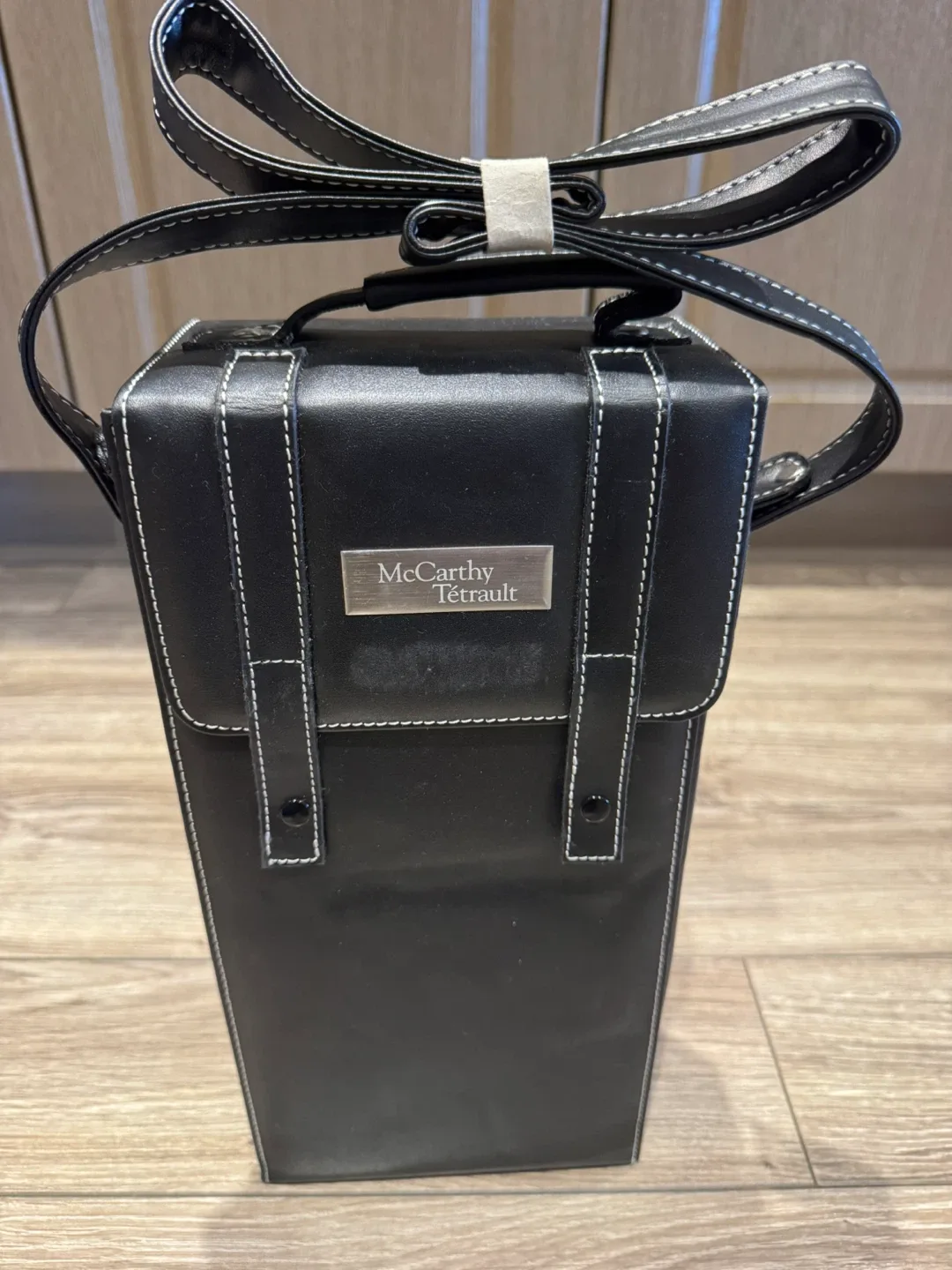 McCarthy Tetrault Wine Bottle & Glass Carrier